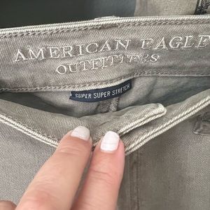 America Eagle Taupe Jegging Size 10